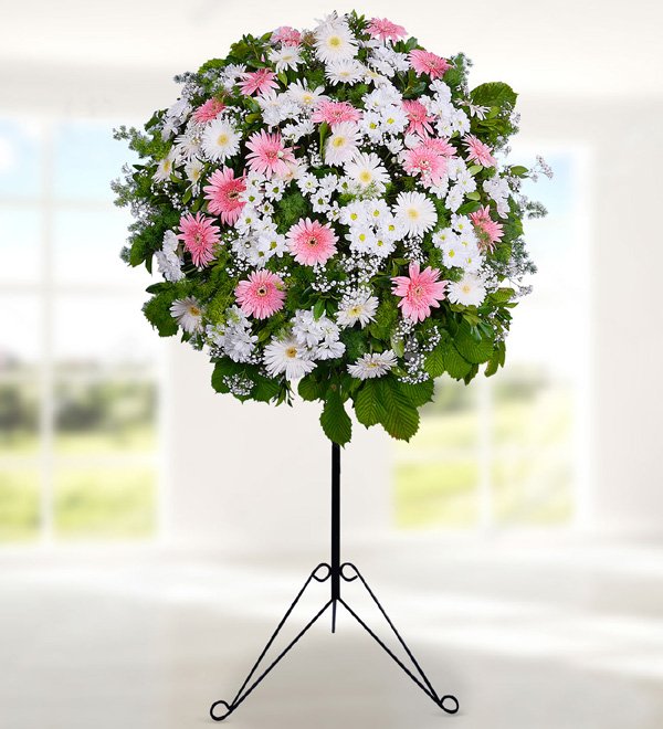 Gerbera ve Papatya Ferforje