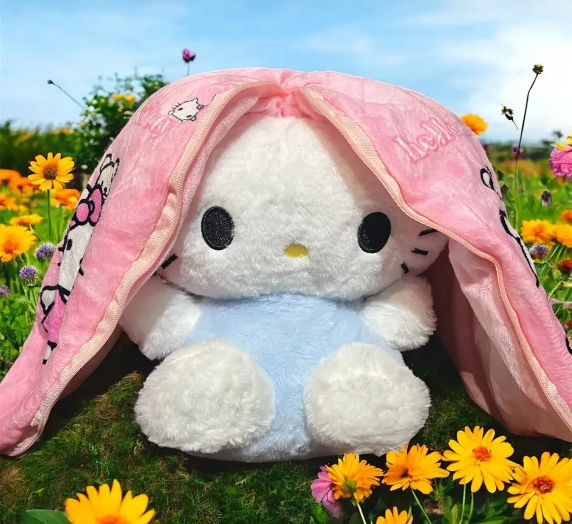 Hello Kitty Fermuarlı Peluş Ayıcık