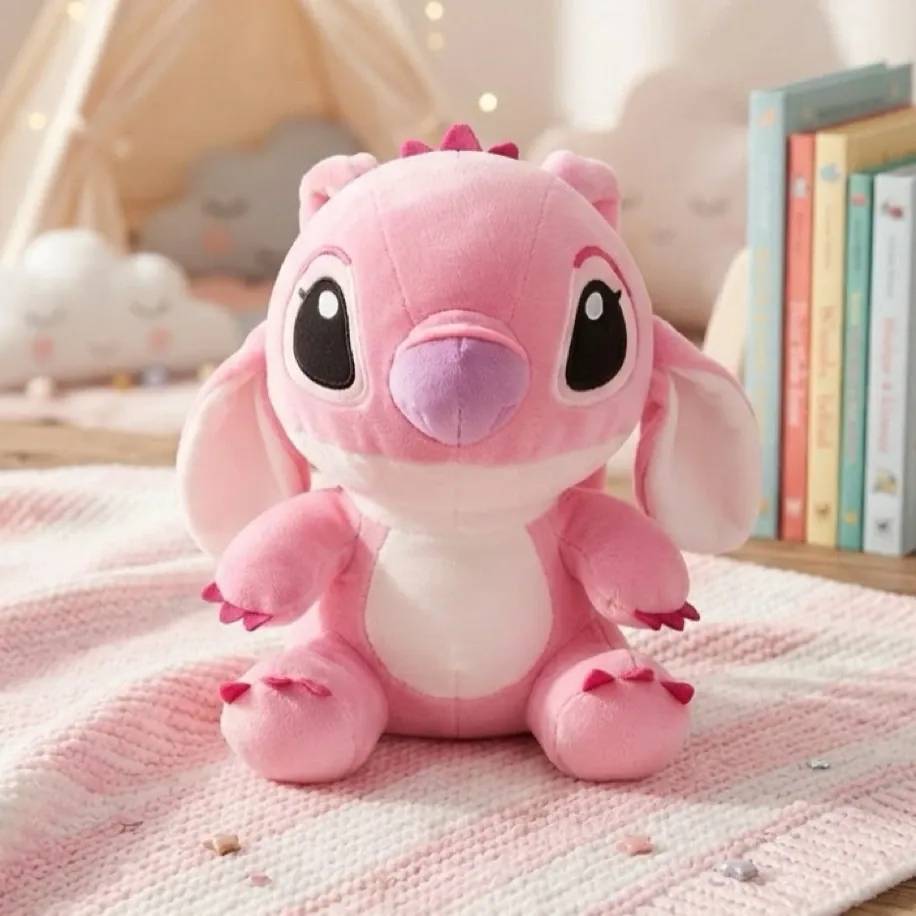 Sevimli Stitch Angel Peluş - (40 cm)